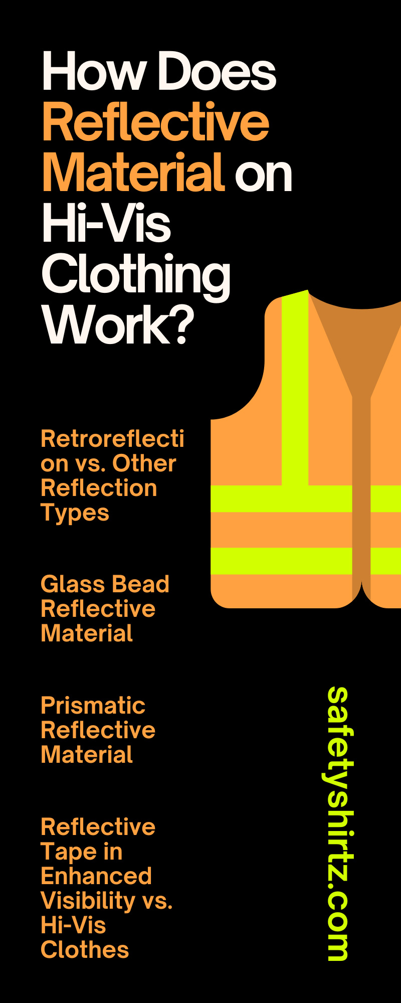 How Does Reflective Material on Hi-Vis Clothing Work?